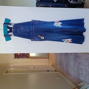 Altered Denim Overalls by Gap